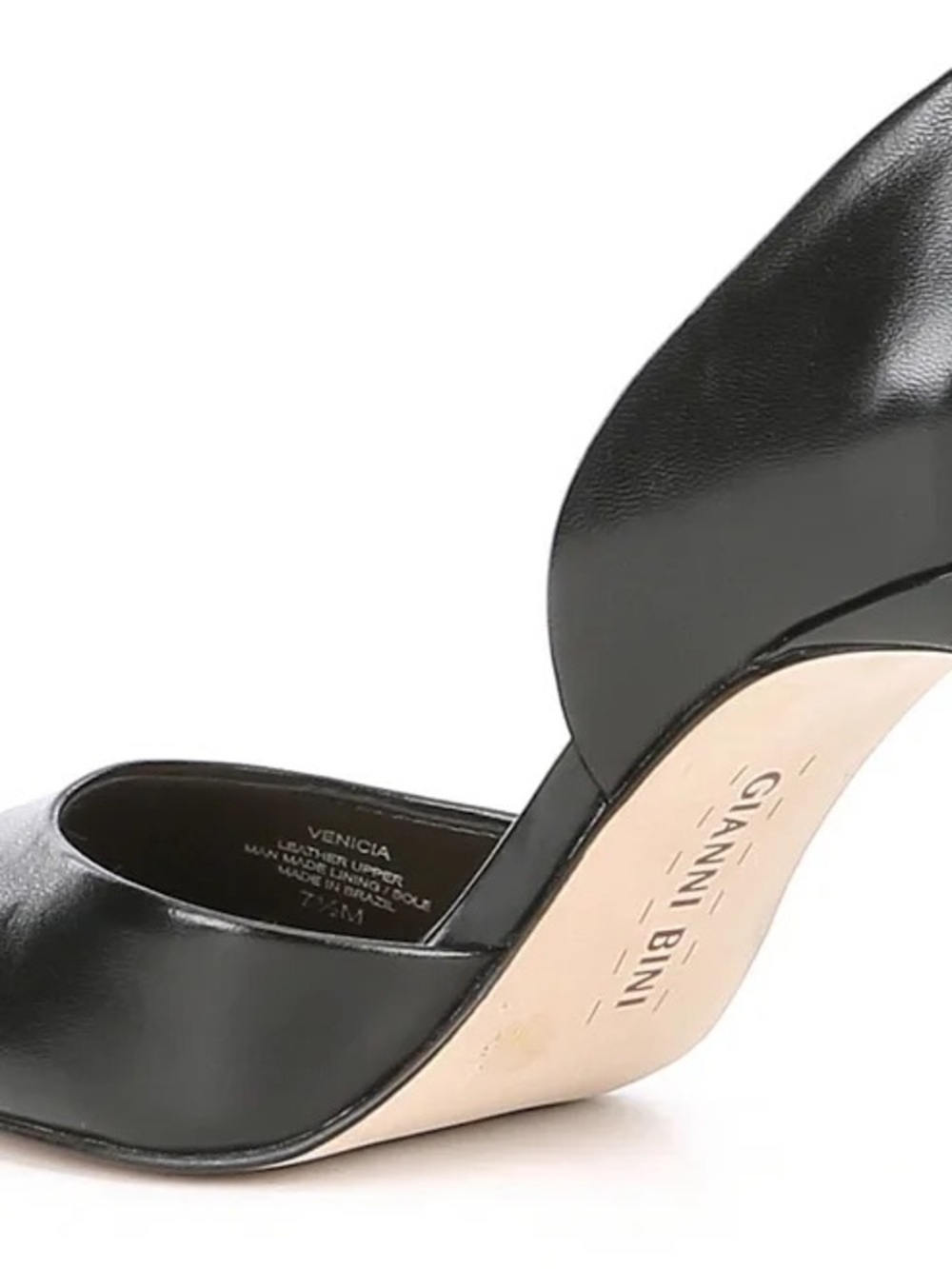 Gianni Bini Venicia Black Heels (Smoke Free) - Picture 6 of 6